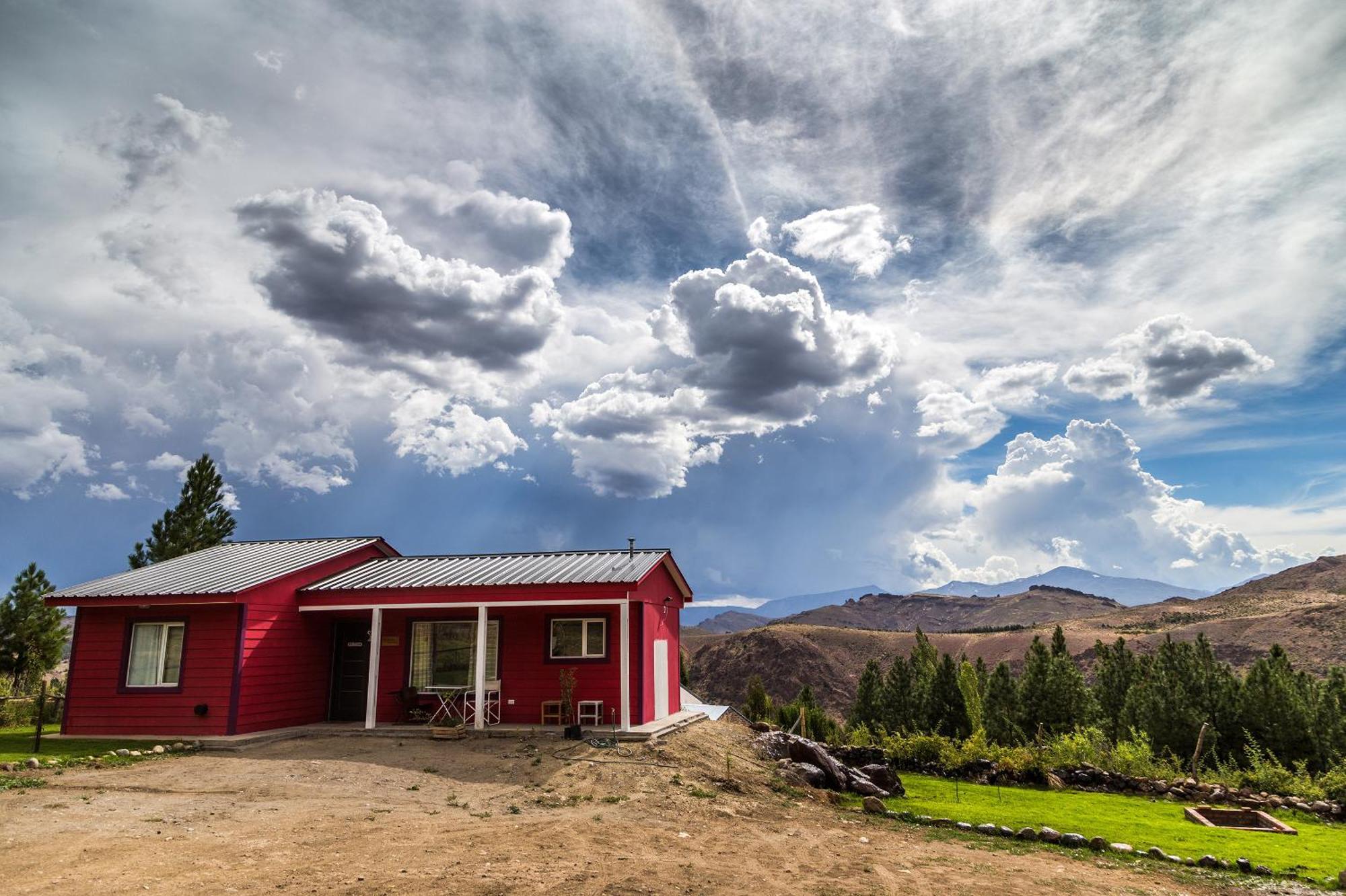 Cabanas La Lila Huinganco Exteriér fotografie