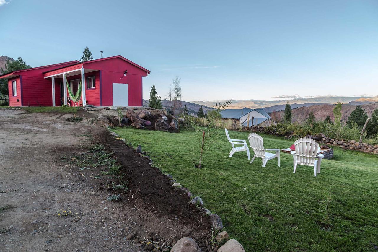 Cabanas La Lila Huinganco Exteriér fotografie